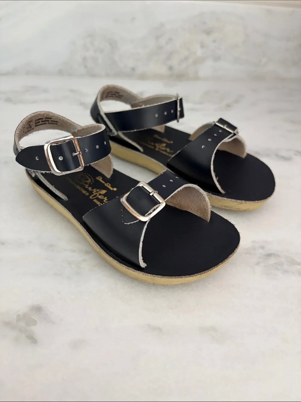 Sun-San Surfer Sandals, Salt Water- Navy